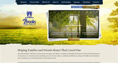 Desktop Screenshot of brooksfuneralhomes.com